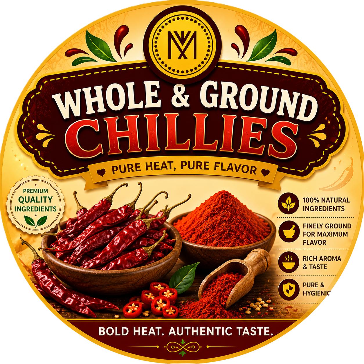 Whole & Ground Chillies